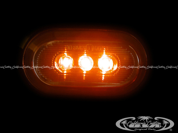 CALIFORNIA CUSTOM OF JAPAN / 汎用クリスタルLEDサイドマーカー