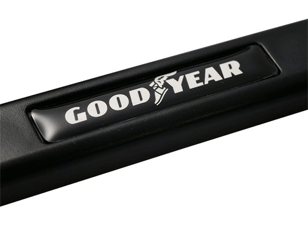 【2021年改定新基準対応】GOODYEARロゴ入 ナンバーフレーム(2枚セット)