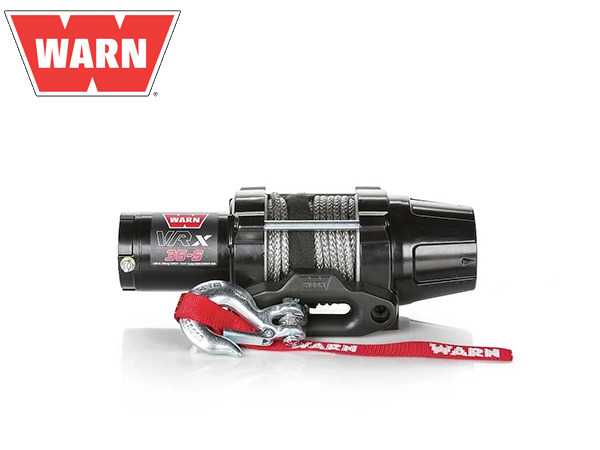 WARN VRX 35-S パワースポーツ ウインチ シンスティックロープ12V 牽引約1588kg 汎用 101030