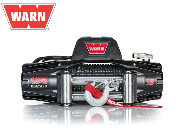 WARN VR EVO12 電動ウインチ ワイヤーロープ牽引 5443kg 12V 汎用 103254