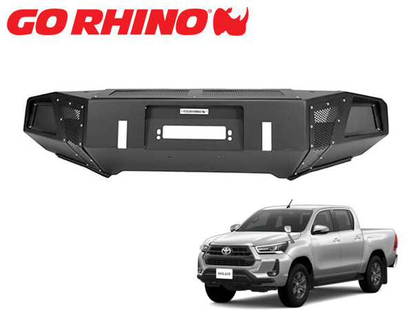 CALIFORNIA CUSTOM JAPAN / GO RHINO BR5 フロントバンパー 24384T HILUX(GUN125)