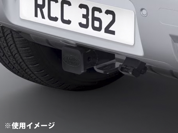 USランドローバー純正 ヒッチカバー(LANDROVERロゴ) ANR3196 (2インチ角ヒッチレシーバー用)