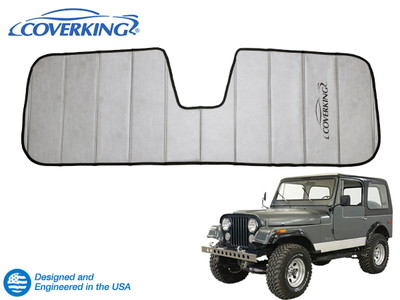 CoverKing サンシェード DFSZVSJP5000D 76-86y ジープ CJ7