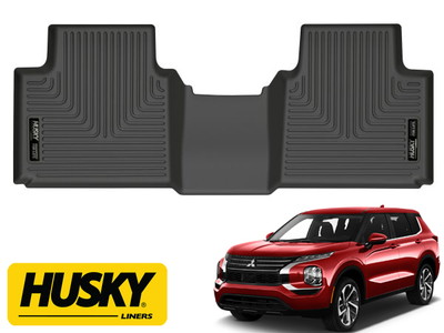 HUSKY LINERS X-act Contour オールウェザーフロアマット(2ndシート) 51481 21y- アウトランダーPHEV GN系