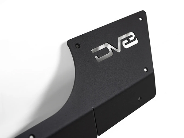 DV8 OFFROAD ロックスキン サイドシルガード(マイクロテクスチャーブラックパウダーコート/ロゴ入) SRGL-09 20y- JTグラディエーター