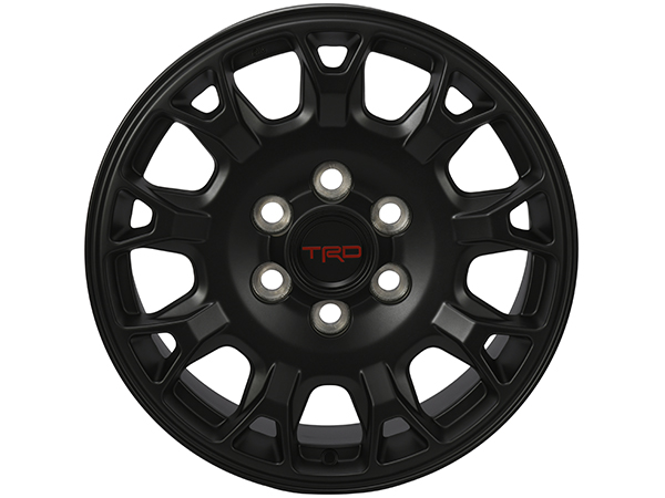 USトヨタ純正 TRD 18インチホイール(マットブラック) PTR56-35242-F1(4本セット/TRDセンターキャップ付)