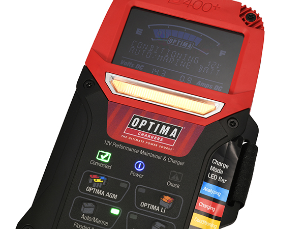 OPTIMA 12V バッテリーチャージャー&メンテナー Digital 400+