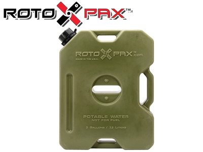 Rotopax(ロトパックス) ウォーターパック/コンテナ GEN2 2ガロン/7.5L グリーン RXX-2OD