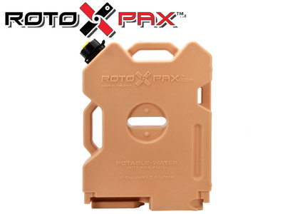 Rotopax(ロトパックス) ウォーターパック/コンテナ 2ガロン/7.5L タン RX-2TAN