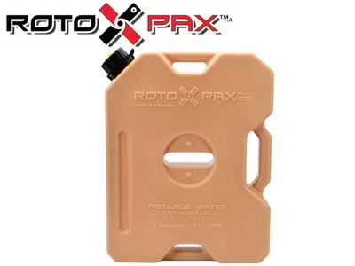 Rotopax(ロトパックス) ウォーターパック/コンテナ GEN2 2ガロン/7.5L タン RXX-2TAN